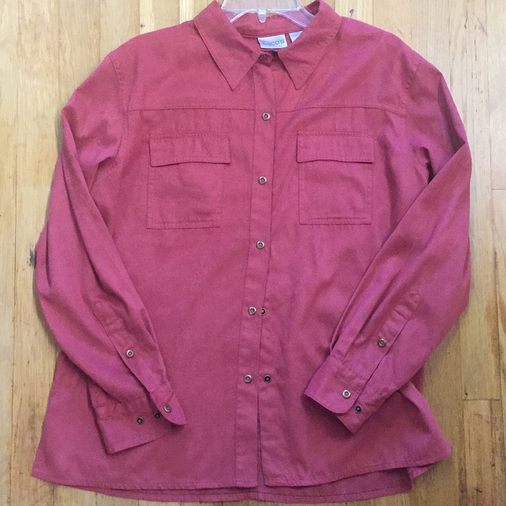 Chico’s Button Shirt size 2